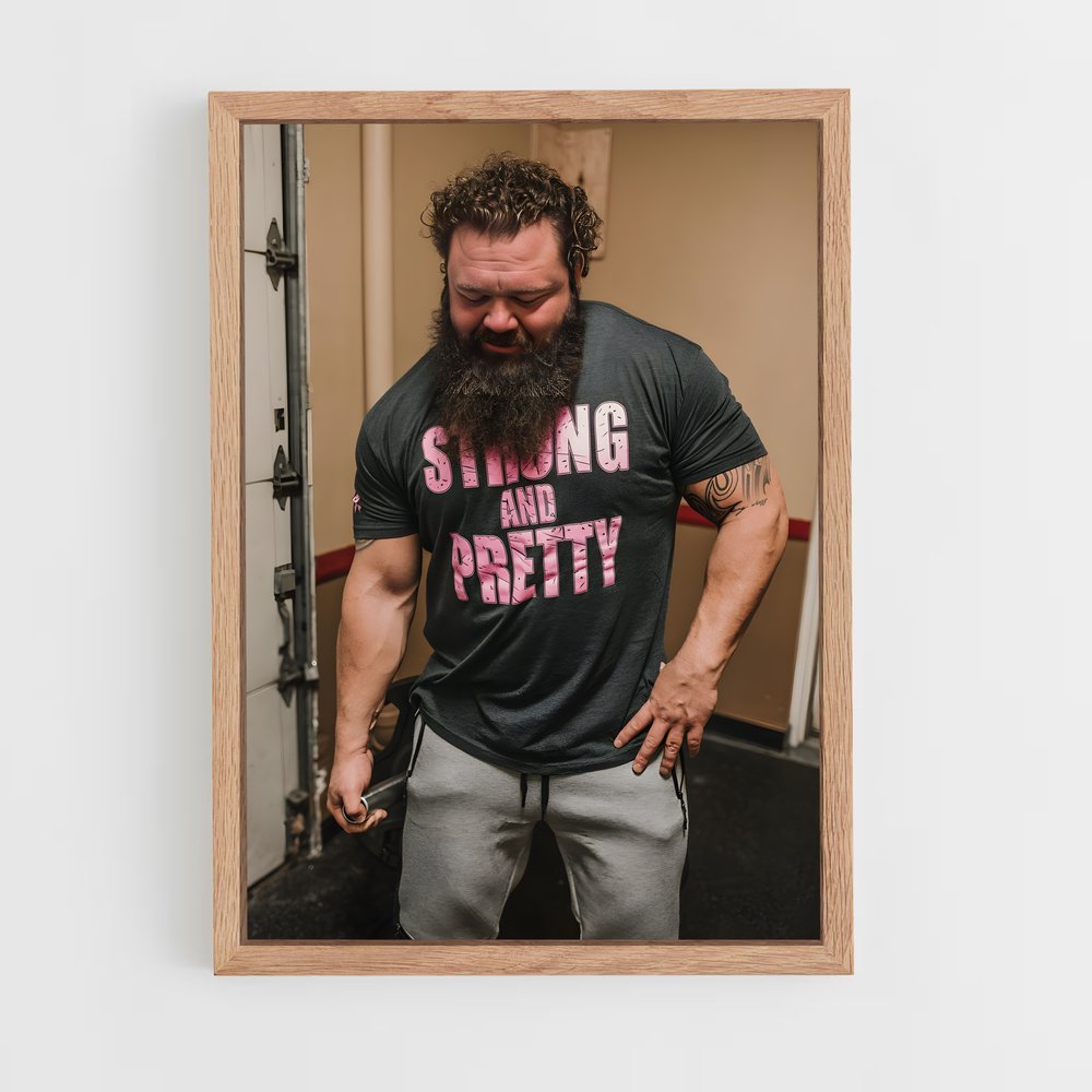 Poster Robert de oberst – affiche Powerlifting (vue 4)